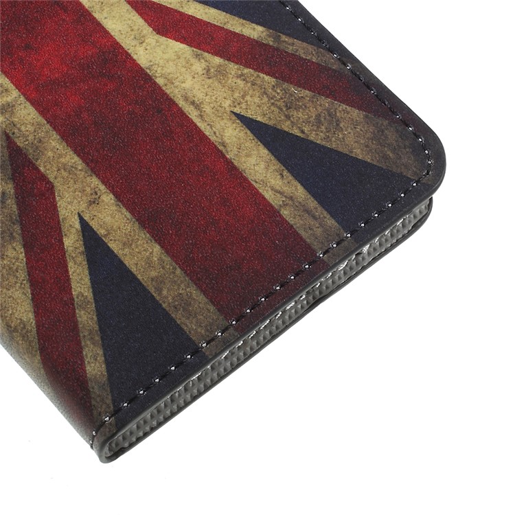 Pattern Printing PU Leather Magnetic Wallet Stand Protective Phone Shell for Asus ZenFone 4 Max (ZC554KL) / 4 Max Pro (ZC554KL) / 4 Max Plus (ZC554KL) - Flag of British-7