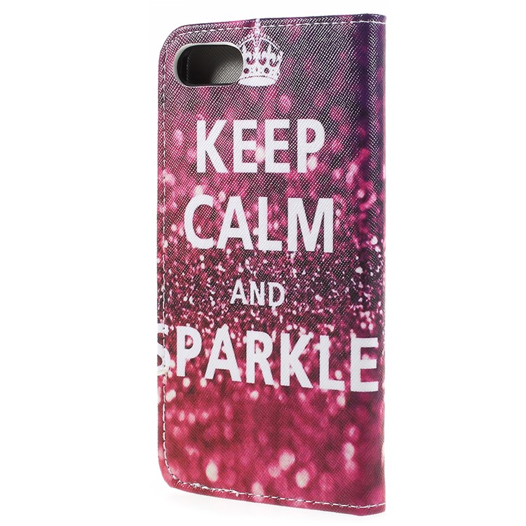 Patterned Leather Wallet Stand Mobile Casing for Asus ZenFone 4 Max /4 Max Pro /4 Max Plus (ZC554KL) - Crown-3