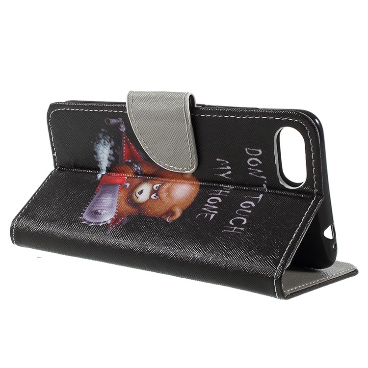 For Asus ZenFone 4 Max /4 Max Pro /4 Max Plus (ZC554KL) Patterned Leather Wallet Stand Phone Case - Warn from Bear-5