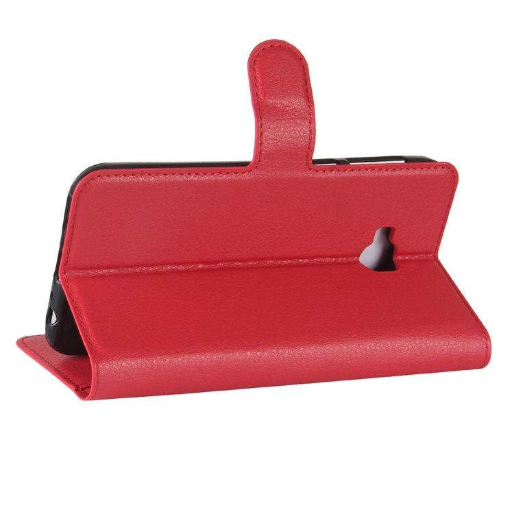 Litchi Skin Wallet Leather Magnetic Case for Asus ZenFone 4 Selfie ZD553KL/ 4 Selfie ZB553KL/ 4 Selfie Lite ZB553KL - Red-5