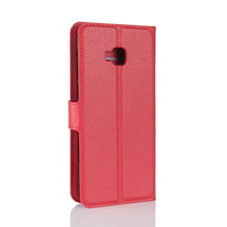 Litchi Skin Wallet Leather Magnetic Case for Asus ZenFone 4 Selfie ZD553KL/ 4 Selfie ZB553KL/ 4 Selfie Lite ZB553KL - Red-6