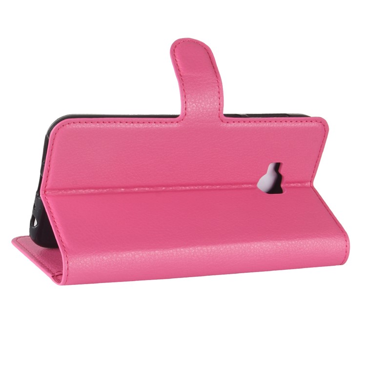 Litchi Skin Leather Wallet Case for Asus ZenFone 4 Selfie ZD553KL/ 4 Selfie ZB553KL/ 4 Selfie Lite ZB553KL - Rose-5