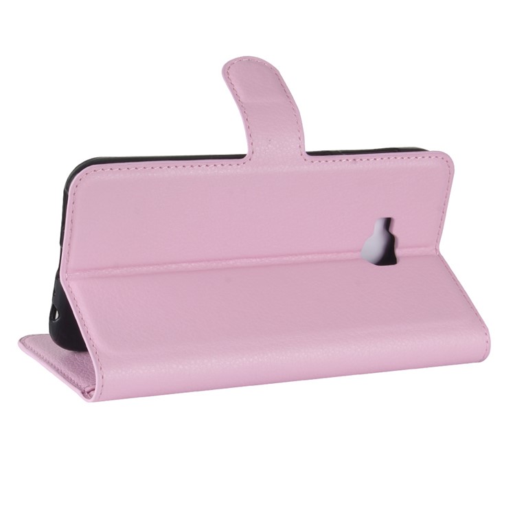 Litchi Skin Magnetic Leather Stand Case for Asus ZenFone 4 Selfie ZD553KL/ 4 Selfie ZB553KL/ 4 Selfie Lite ZB553KL - Pink-5