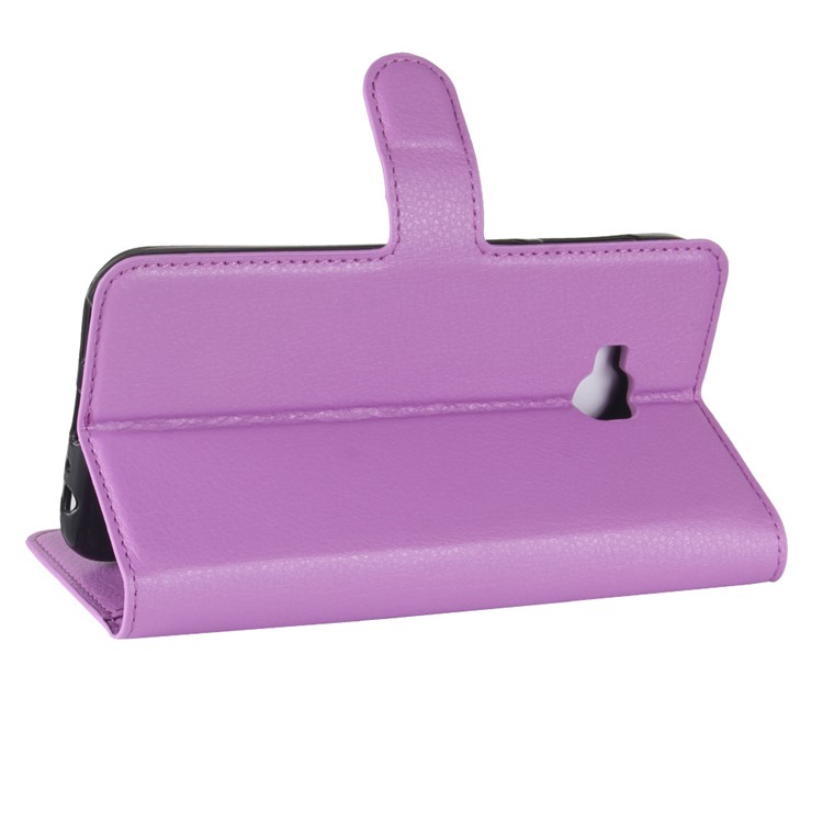 Litchi Skin PU Leather Stand Case for Asus ZenFone 4 Selfie ZD553KL/ 4 Selfie ZB553KL/ 4 Selfie Lite ZB553KL - Purple-5