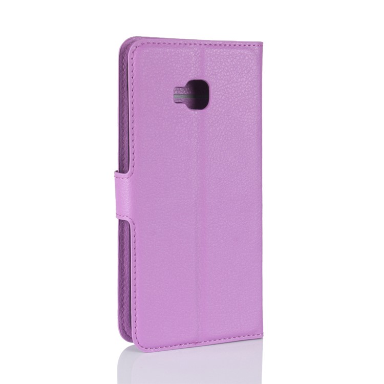 Litchi Skin PU Leather Stand Case for Asus ZenFone 4 Selfie ZD553KL/ 4 Selfie ZB553KL/ 4 Selfie Lite ZB553KL - Purple-6