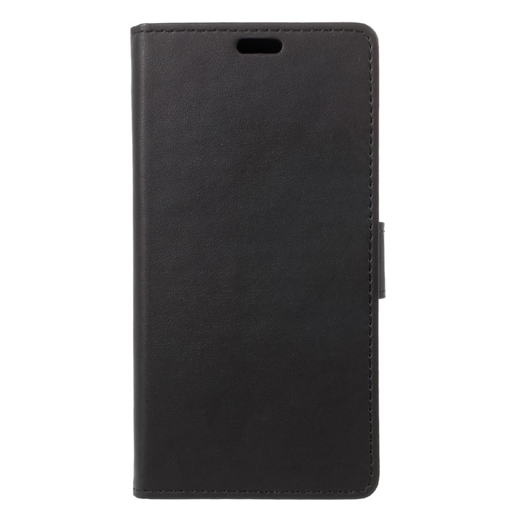 PU Leather Wallet Mobile Phone Cover Case for Asus Zenfone 4 Max ZC520KL - Black-1