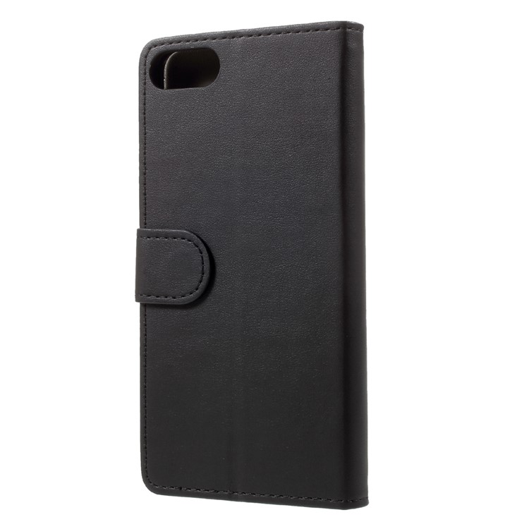 PU Leather Wallet Mobile Phone Cover Case for Asus Zenfone 4 Max ZC520KL - Black-2