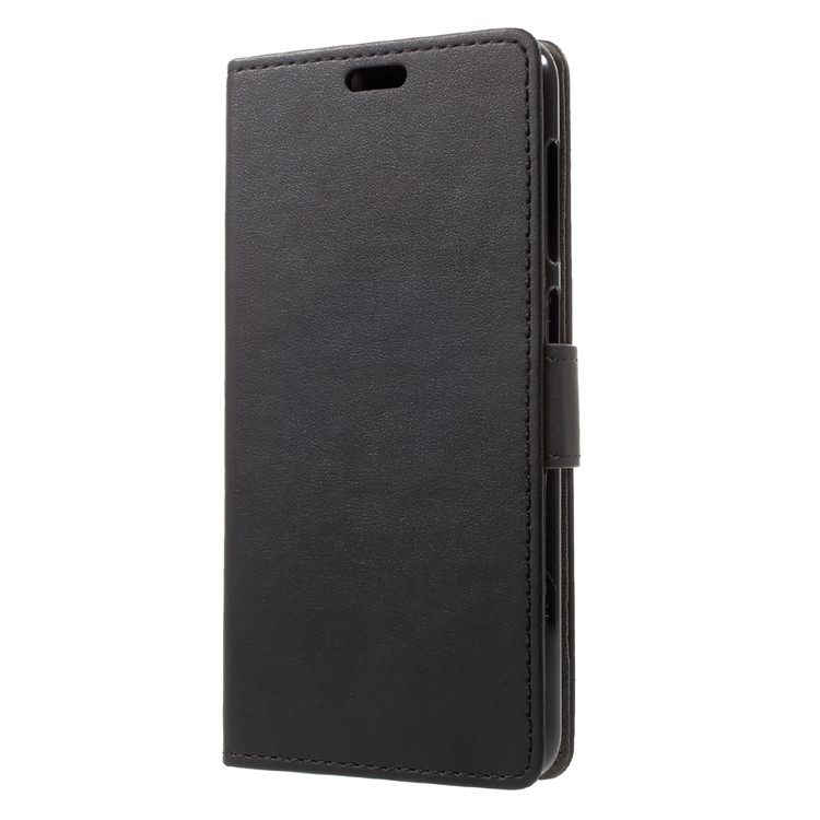 PU Leather Wallet Mobile Phone Cover Case for Asus Zenfone 4 Max ZC520KL - Black-3
