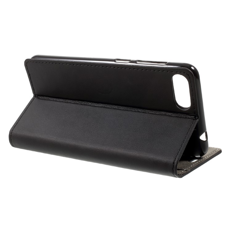 PU Leather Wallet Mobile Phone Cover Case for Asus Zenfone 4 Max ZC520KL - Black-4