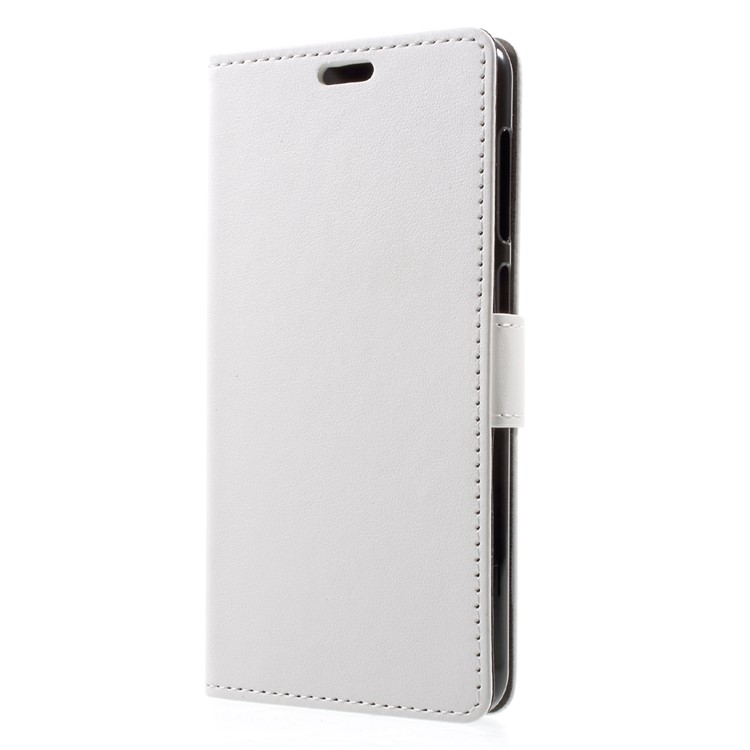 PU Leather Wallet Cell Phone Case Shell for Asus Zenfone 4 Max ZC520KL - White-3