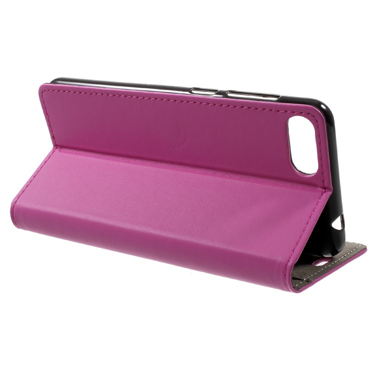 PU Leather Wallet Stand Mobile Protective Case for Asus Zenfone 4 Max ZC520KL - Rose-4