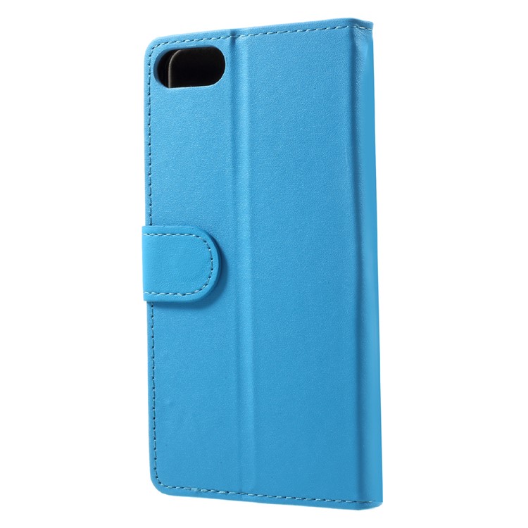 For Asus Zenfone 4 Max ZC520KL PU Leather Wallet Mobile Phone Case - Blue-2