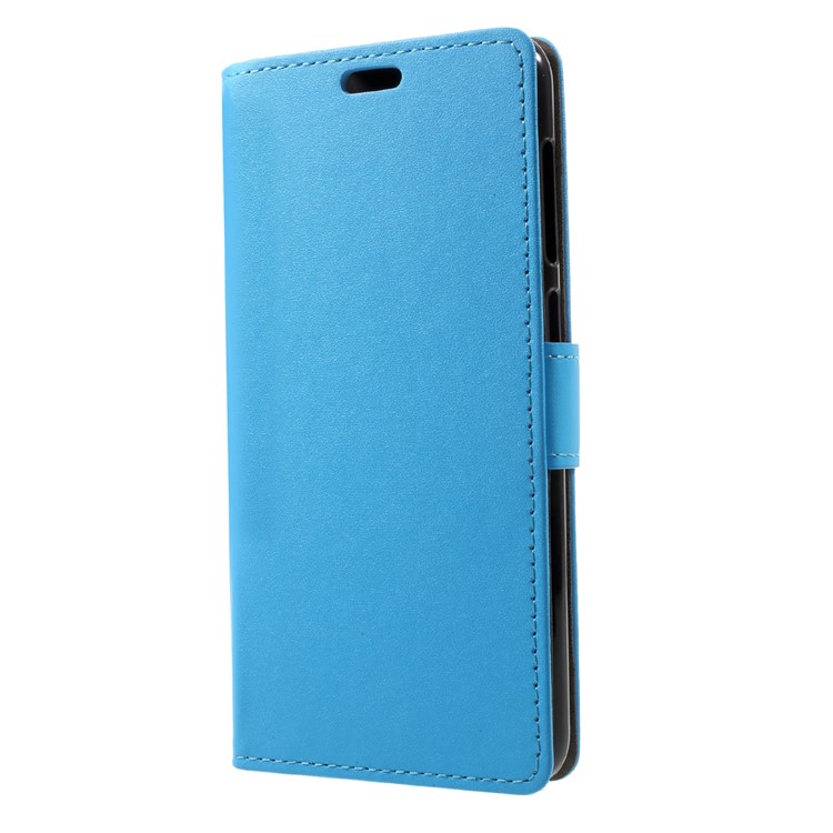 For Asus Zenfone 4 Max ZC520KL PU Leather Wallet Mobile Phone Case - Blue-3