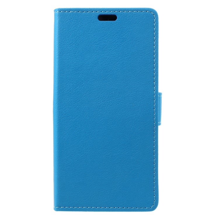 Wallet Magnetic Stand Leather Mobile Phone Case for Asus Zenfone 4 Max ZC520KL - Blue-1