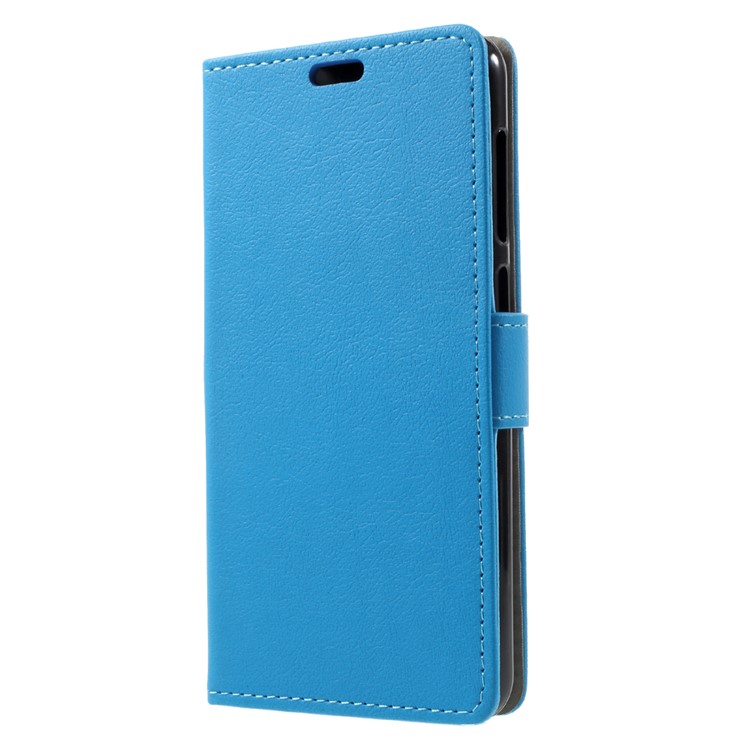 Wallet Magnetic Stand Leather Mobile Phone Case for Asus Zenfone 4 Max ZC520KL - Blue-3