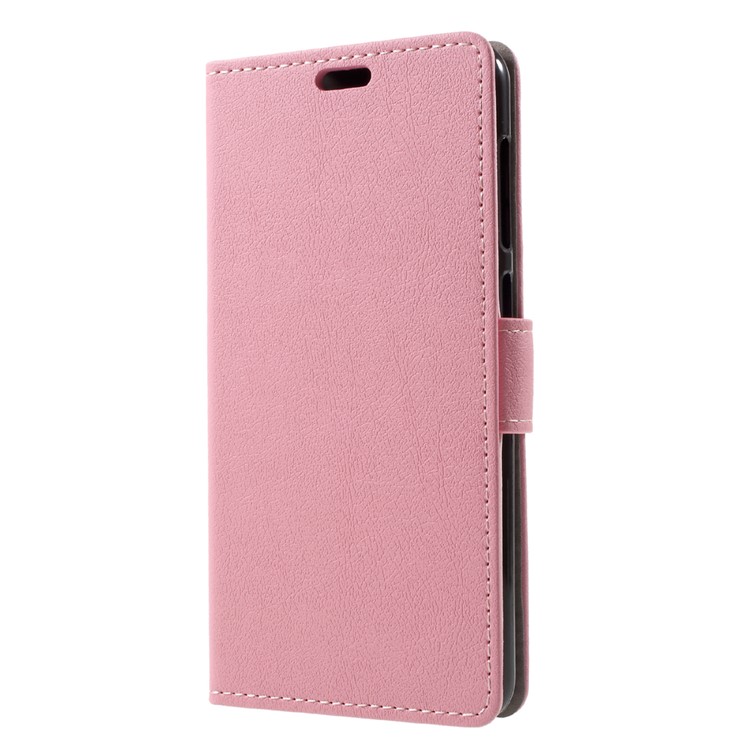 Wallet Magnetic Stand Leather Shell for Asus Zenfone 4 Max ZC520KL - Pink-3