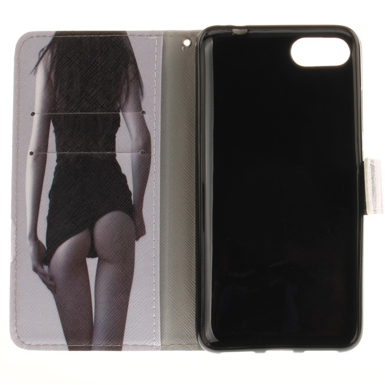 Pattern Printing PU Leather Wallet Case for Asus Zenfone 4 MAX /4 Max Pro /4 Max Plus ZC554KL - Beauty Pattern-10