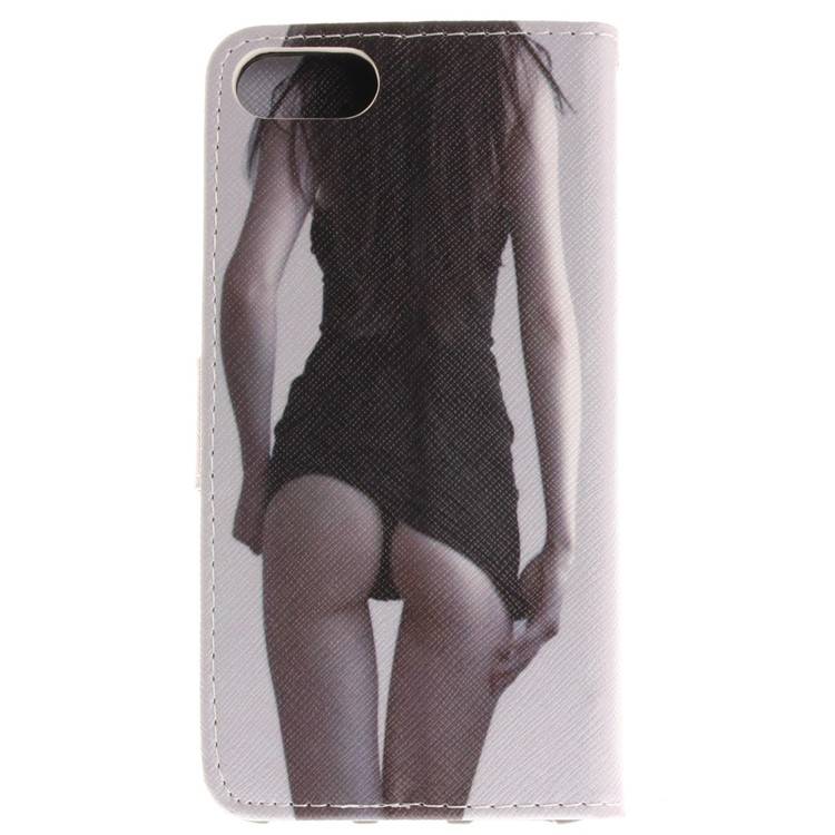 Pattern Printing PU Leather Wallet Case for Asus Zenfone 4 MAX /4 Max Pro /4 Max Plus ZC554KL - Beauty Pattern-3