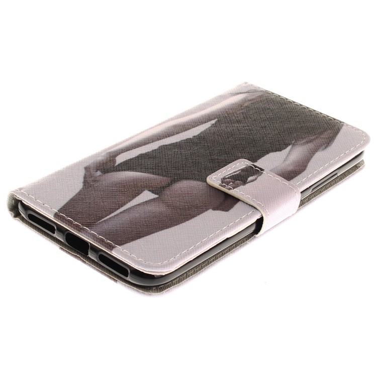 Pattern Printing PU Leather Wallet Case for Asus Zenfone 4 MAX /4 Max Pro /4 Max Plus ZC554KL - Beauty Pattern-4