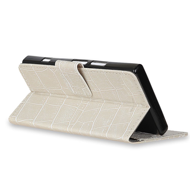 Crocodile Texture PU Leather Wallet Magnetic Phone Cover Shell for Asus Zenfone 4 Max ZC520KL - White-6
