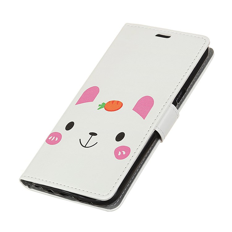 Pattern Printing Leather Wallet Cover for Asus Zenfone 4 Selfie ZD553KL/ 4 Selfie ZB553KL/ 4 Selfie Lite ZB553KL - Cartoon Pattern-4