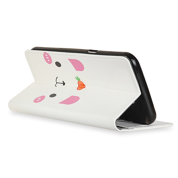 Pattern Printing Leather Wallet Cover for Asus Zenfone 4 Selfie ZD553KL/ 4 Selfie ZB553KL/ 4 Selfie Lite ZB553KL - Cartoon Pattern-5