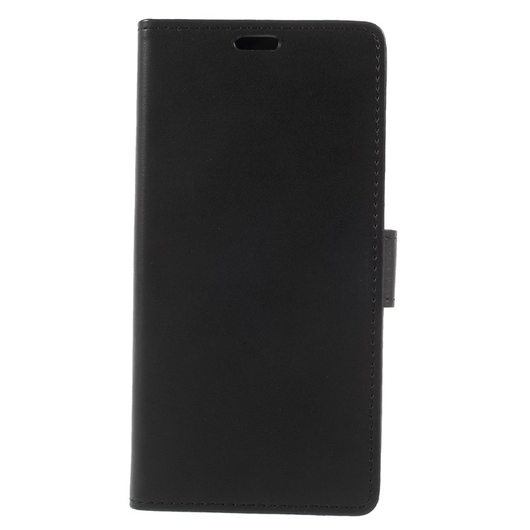 PU Leather Wallet Stand Mobile Phone Case for Asus Zenfone 4 Selfie ZD553KL/ 4 Selfie ZB553KL/ 4 Selfie Lite ZB553KL - Black-3