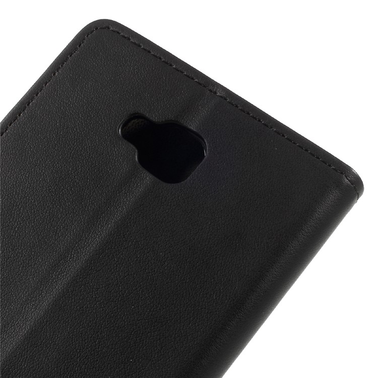 PU Leather Wallet Stand Mobile Phone Case for Asus Zenfone 4 Selfie ZD553KL/ 4 Selfie ZB553KL/ 4 Selfie Lite ZB553KL - Black-8