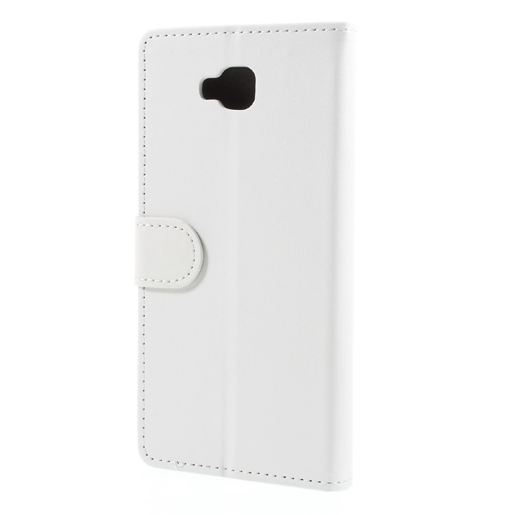 PU Leather Wallet Mobile Phone Cover with Stand for Asus Zenfone 4 Selfie ZD553KL/ 4 Selfie ZB553KL/ 4 Selfie Lite ZB553KL - White-2