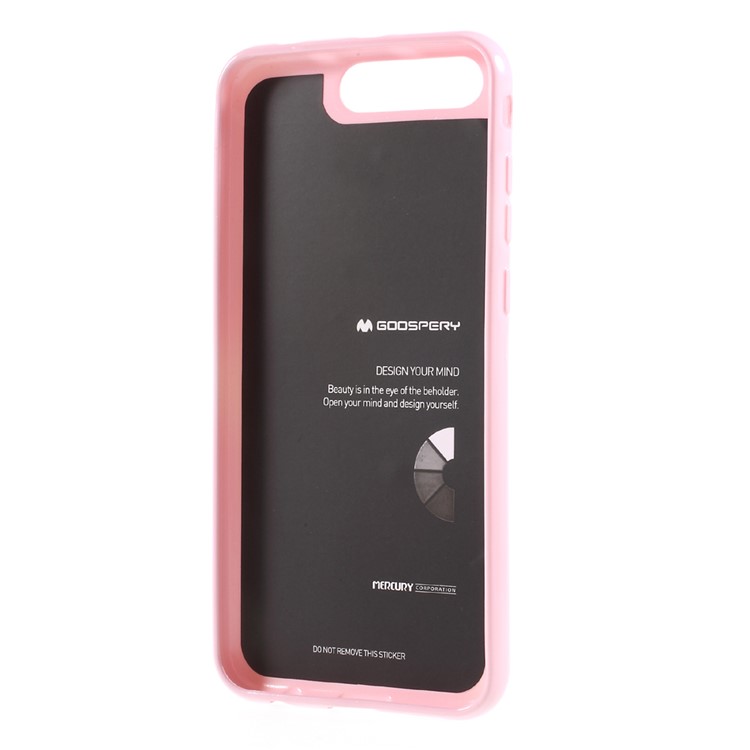 MERCURY GOOSPERY Glitter Powder Jelly Cell Phone Case for Asus Zenfone 4 Pro ZS551KL - Pink-3