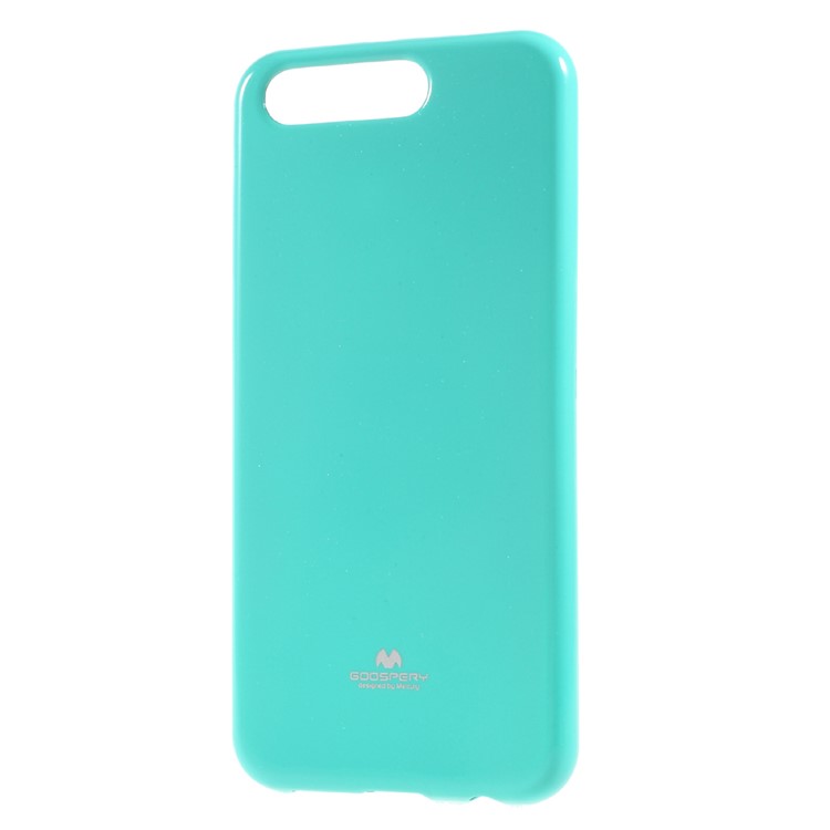 MERCURY GOOSPERY for Asus Zenfone 4 Pro ZS551KL Glitter Powder Jelly TPU Shell Casing - Cyan-2