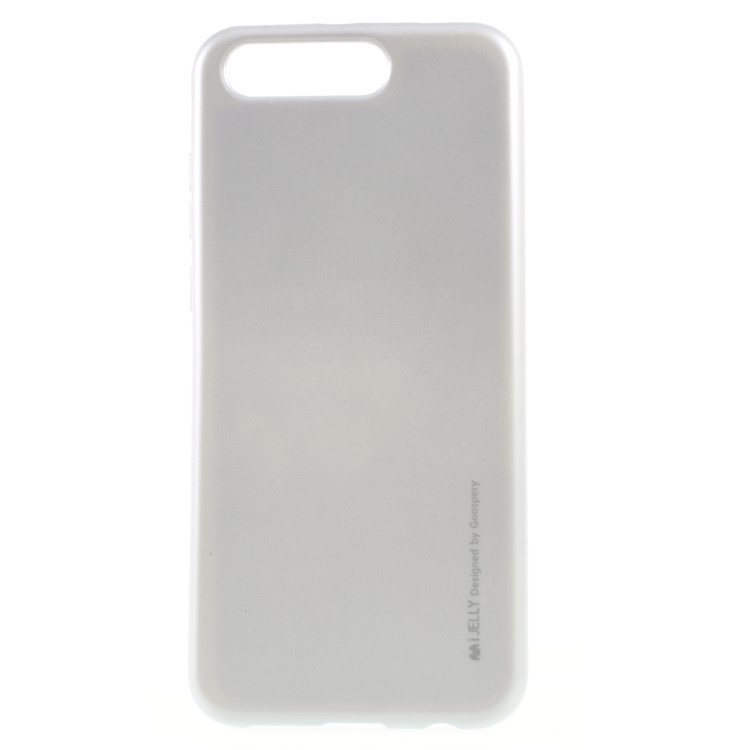 MERCURY GOOSPERY i JELLY Metallic Soft TPU Protective Case Cover for Asus ZenFone 4 Pro (ZS551KL) - White-1