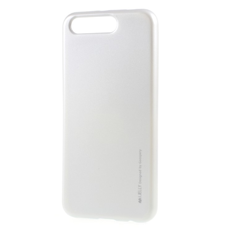 MERCURY GOOSPERY i JELLY Metallic Soft TPU Protective Case Cover for Asus ZenFone 4 Pro (ZS551KL) - White-2