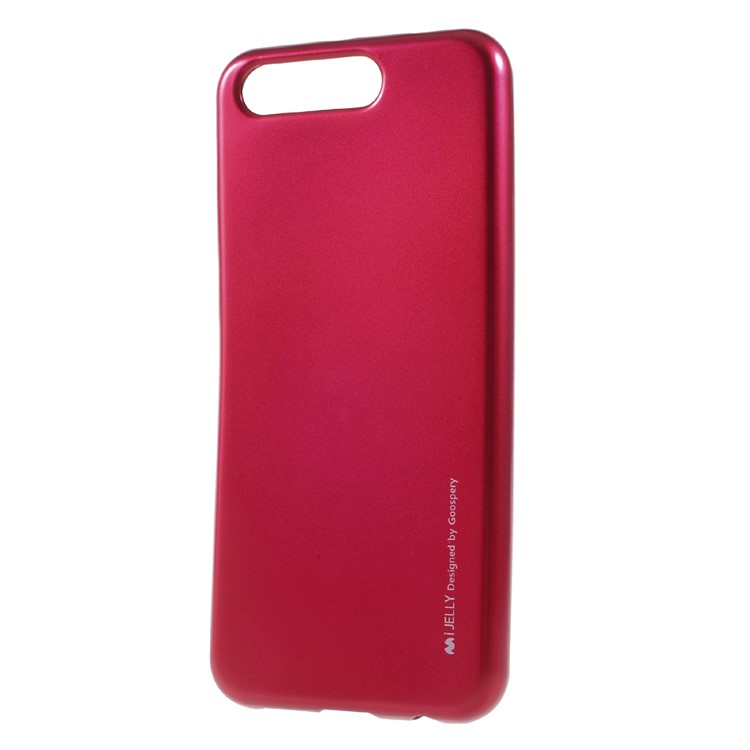 MERCURY GOOSPERY i JELLY Metallic TPU Back Mobile Phone Cover for Asus ZenFone 4 Pro (ZS551KL) - Red-2