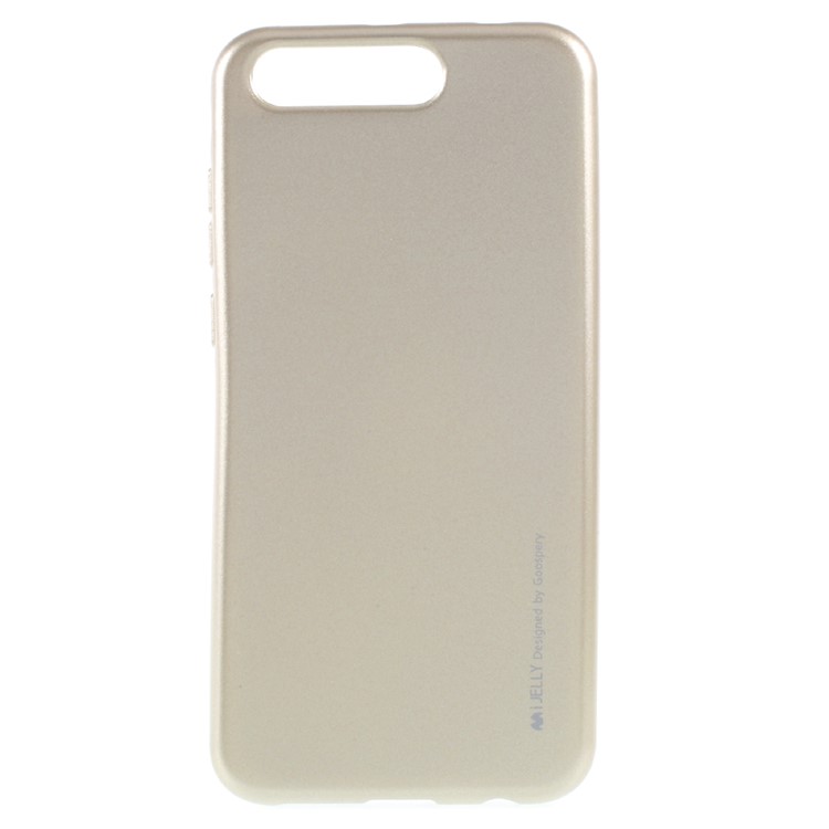 MERCURY GOOSPERY i JELLY Metallic TPU Super Thin Back Shell Accessory for Asus ZenFone 4 Pro (ZS551KL) - Gold-1