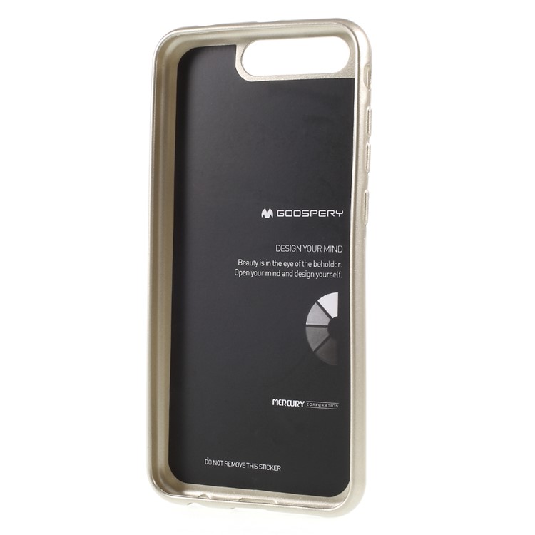 MERCURY GOOSPERY i JELLY Metallic TPU Super Thin Back Shell Accessory for Asus ZenFone 4 Pro (ZS551KL) - Gold-3