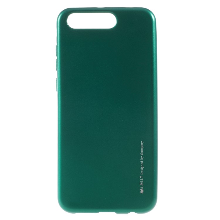 MERCURY GOOSPERY i JELLY Metallic TPU Featherweight Soft Cover Case for Asus ZenFone 4 Pro (ZS551KL) - Green-1