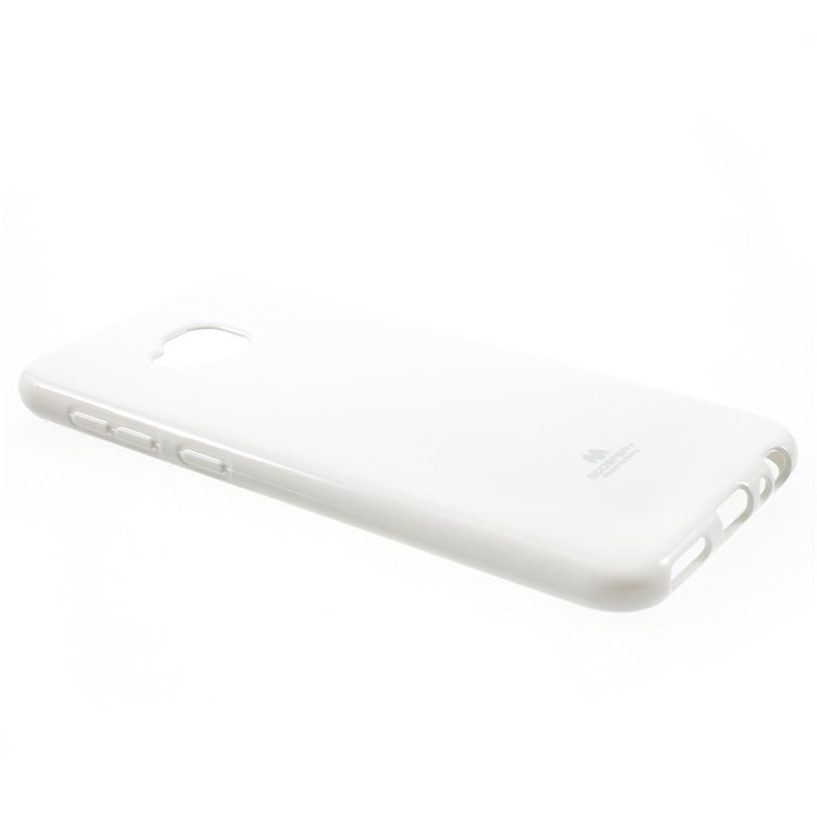 MERCURY GOOSPERY for Asus Zenfone 4 Selfie Pro ZD552KL Glitter Powder TPU Mobile Case - White-3