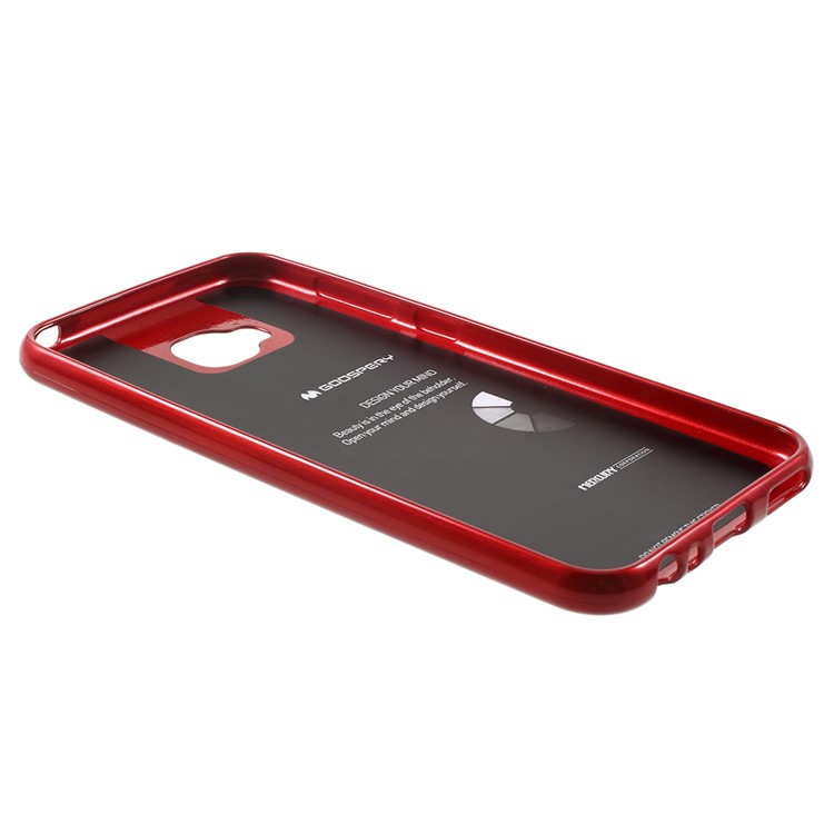 MERCURY GOOSPERY Glitter Powder TPU Mobile Cover for Asus Zenfone 4 Selfie Pro ZD552KL - Red-4