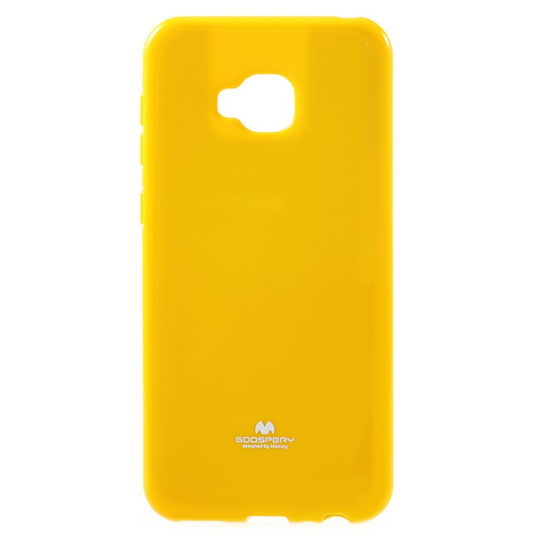 MERCURY GOOSPERY Glitter Powder TPU Jelly Cover for Asus Zenfone 4 Selfie Pro ZD552KL - Yellow-1