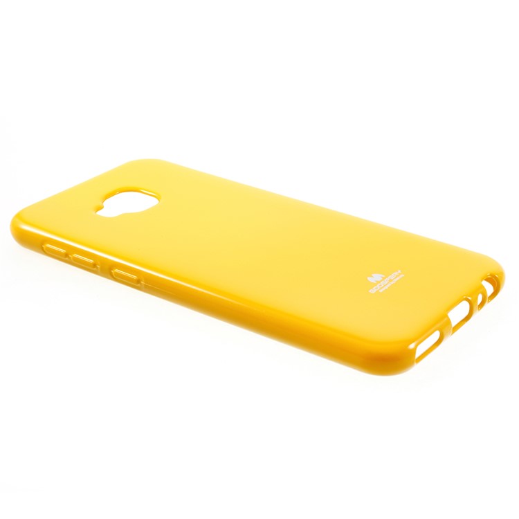 MERCURY GOOSPERY Glitter Powder TPU Jelly Cover for Asus Zenfone 4 Selfie Pro ZD552KL - Yellow-2