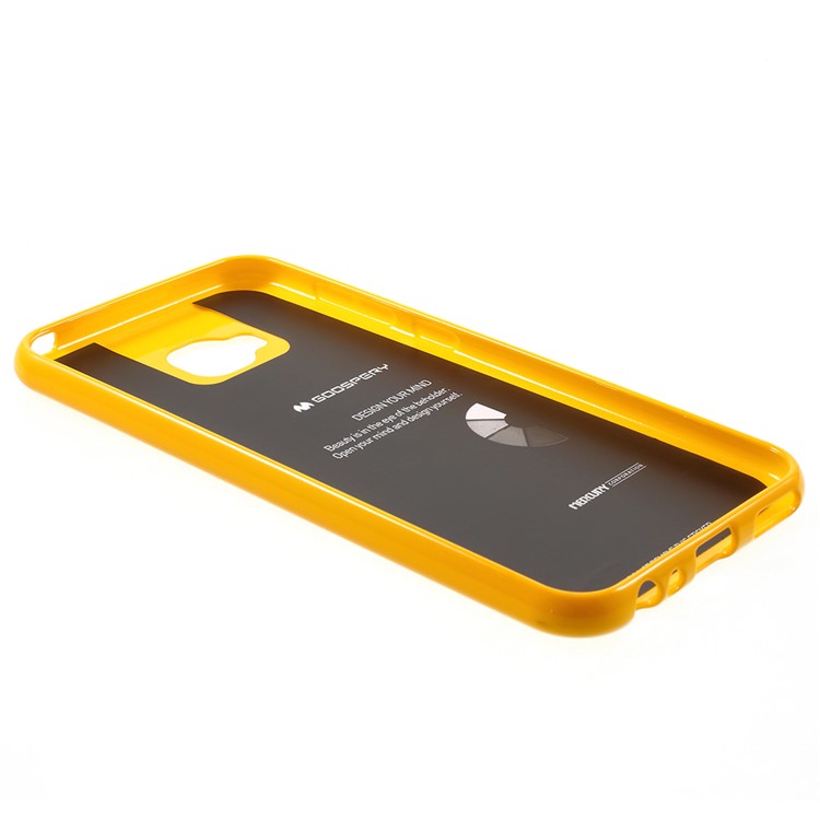 MERCURY GOOSPERY Glitter Powder TPU Jelly Cover for Asus Zenfone 4 Selfie Pro ZD552KL - Yellow-3