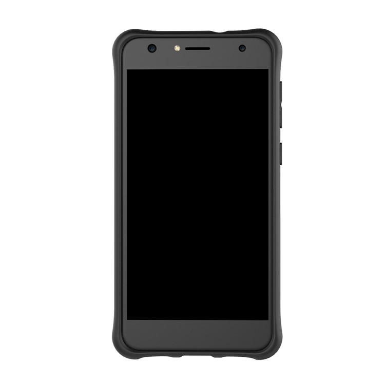 Soft TPU + Plastic Combo Detachable Phone Casing with 360-degree Rotary Kickstand for Asus Zenfone 4 Selfie ZD553KL - Grey-9