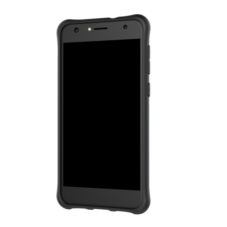 Soft TPU + Plastic Hybrid Detachable Mobile Phone Case with 360-degree Rotary Kickstand for Asus Zenfone 4 Selfie ZD553KL/ 4 Selfie ZB553KL/ 4 Selfie Lite ZB553KL - Blue-10