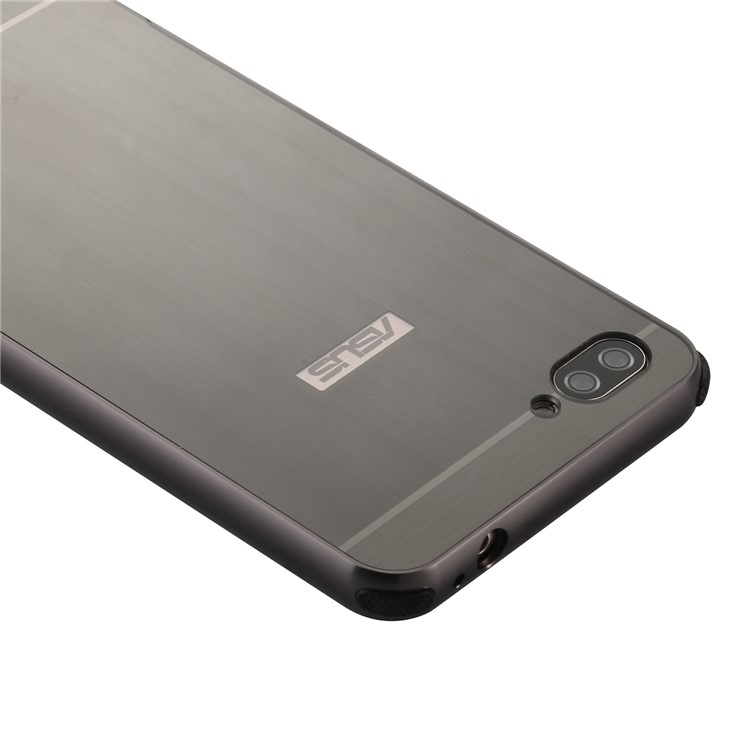 Custodia Rigida In Metallo Per PC Per Asus Zenfone 4 Max / 4 Max Plus / 4 Max Pro ZC554KL - Nero-2