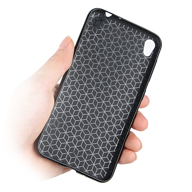 Carbon Fiber TPU Soft Phone Case for Asus Zenfone Live ZB501KL - Black-3