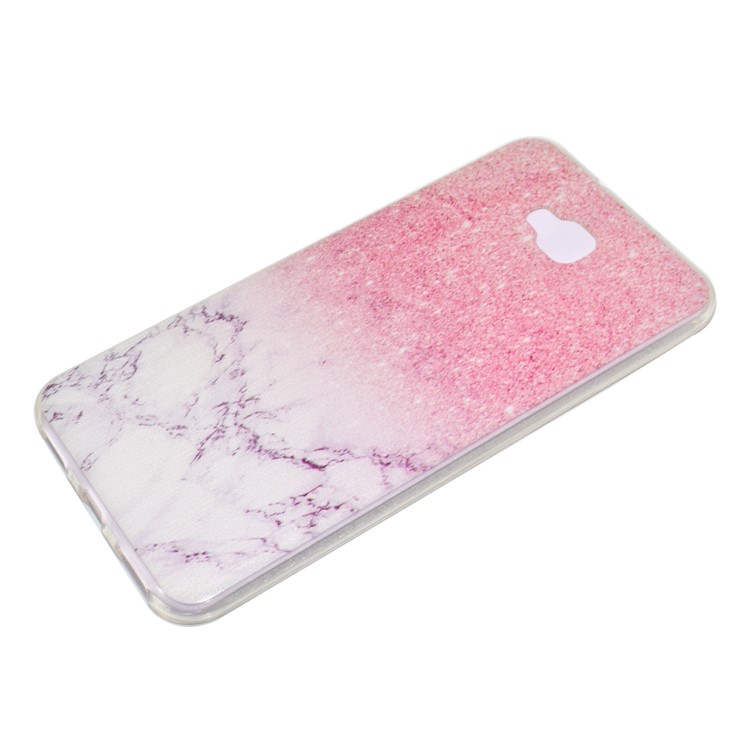 Impression de Modèle Soft TPU Téléphone Pour Asus Zenfone 4 Selfie ZD553KL / 4 Selfie Zb553kl / 4 Selfie Lite ZB553KL- Marbre Rose-3