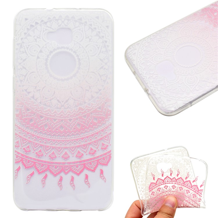 Muster Drucken Weichen TPU Telefon Abdeckung Für Asus Zenfone 4 Selfie ZD553KL / 4 Selfie ZB553KL / 4 Selfie Lite ZB553KL - Ethnischer Stil-1