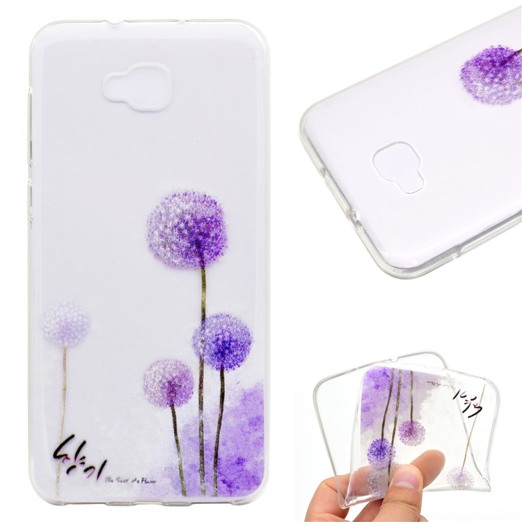 Patterned Soft TPU Phone Shell for Asus Zenfone 4 Selfie ZD553KL/ 4 Selfie ZB553KL/ 4 Selfie Lite ZB553KL - Dandelion-1