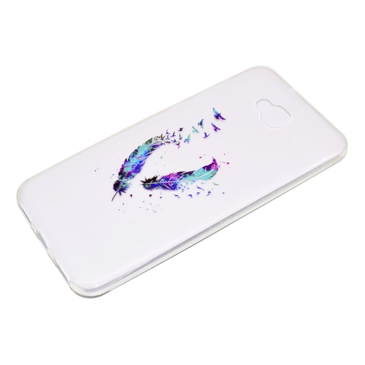 Pattern Printing Soft TPU Mobile Cover for Asus Zenfone 4 Selfie ZD553KL/ 4 Selfie ZB553KL/ 4 Selfie Lite ZB553KL - Birds and Feathers-3